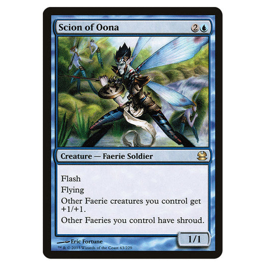 Scion of Oona 063 card from the Magic The Gathering set Modern Masters (MMA)