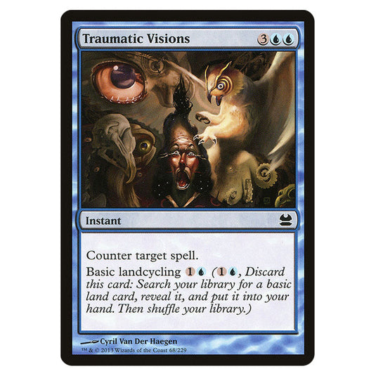 Traumatic Visions 068 card from the Magic The Gathering set Modern Masters (MMA)