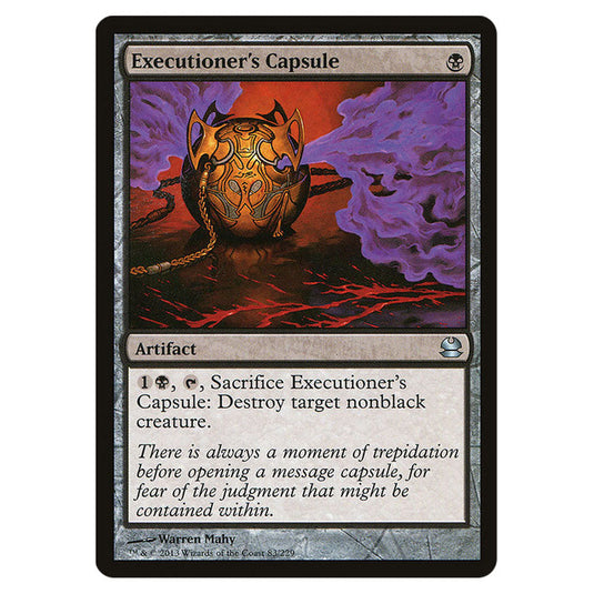Executioner's Capsule 083 card from the Magic The Gathering set Modern Masters (MMA)