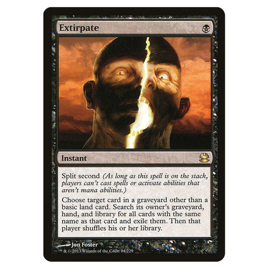 Extirpate 084 card from the Magic The Gathering set Modern Masters (MMA)