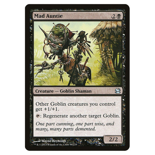 Mad Auntie 090 card from the Magic The Gathering set Modern Masters (MMA)
