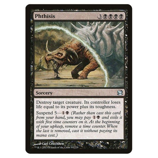 Phthisis 093 card from the Magic The Gathering set Modern Masters (MMA)