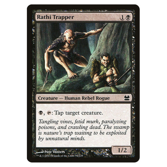 Rathi Trapper 094 card from the Magic The Gathering set Modern Masters (MMA)
