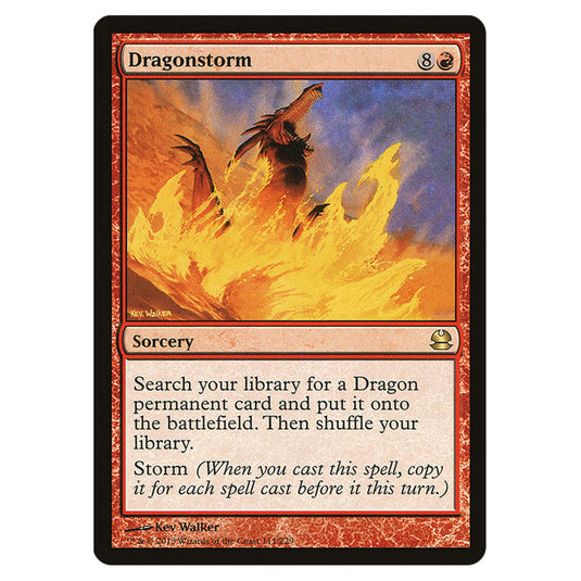 Dragonstorm 111 card from the Magic The Gathering set Modern Masters (MMA)