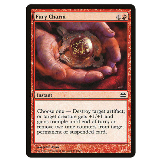 Fury Charm 114 card from the Magic The Gathering set Modern Masters (MMA)