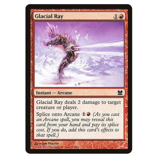 Glacial Ray 115 card from the Magic The Gathering set Modern Masters (MMA)