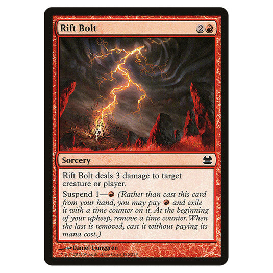 Rift Bolt 126 card from the Magic The Gathering set Modern Masters (MMA)