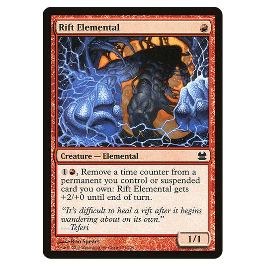 Rift Elemental 127 card from the Magic The Gathering set Modern Masters (MMA)