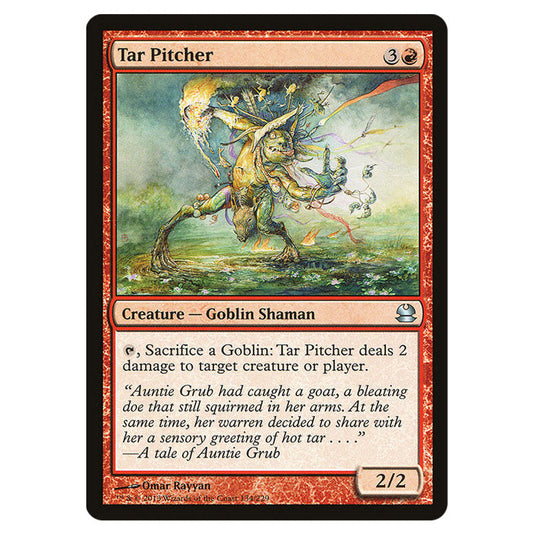 Tar Pitcher 134 card from the Magic The Gathering set Modern Masters (MMA)