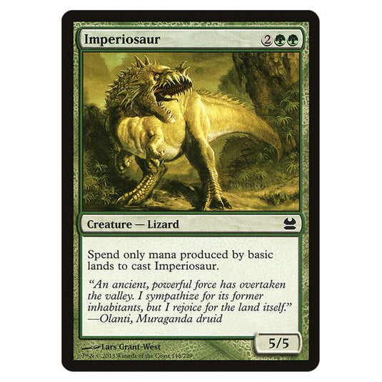 Imperiosaur 148 card from the Magic The Gathering set Modern Masters (MMA)