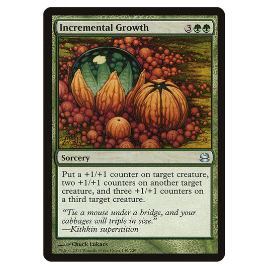 Incremental Growth 149 card from the Magic The Gathering set Modern Masters (MMA)