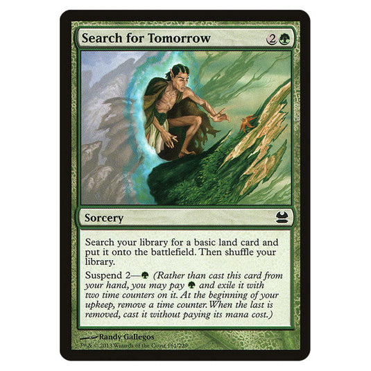 Search for Tomorrow 161 card from the Magic The Gathering set Modern Masters (MMA)