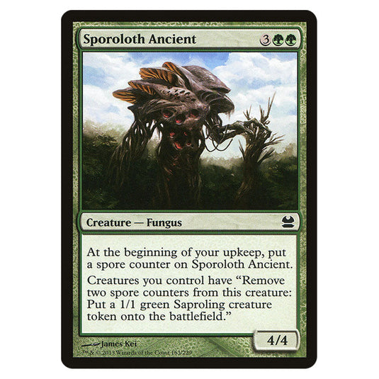 Sporoloth Ancient 163 card from the Magic The Gathering set Modern Masters (MMA)