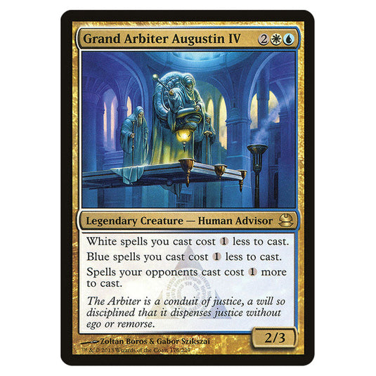 Grand Arbiter Augustin IV 176 card from the Magic The Gathering set Modern Masters (MMA)