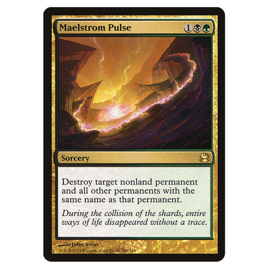 Maelstrom Pulse 180 card from the Magic The Gathering set Modern Masters (MMA)