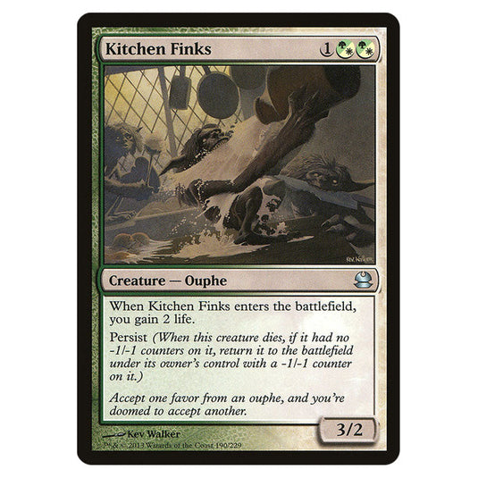 Kitchen Finks 190 card from the Magic The Gathering set Modern Masters (MMA)