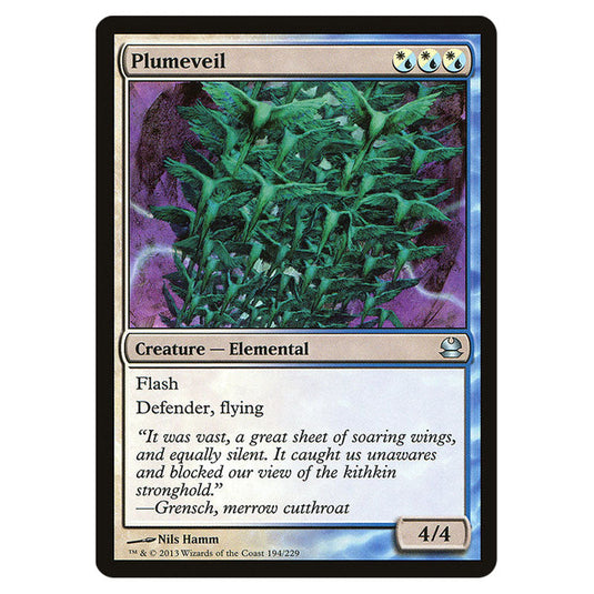 Plumeveil 194 card from the Magic The Gathering set Modern Masters (MMA)