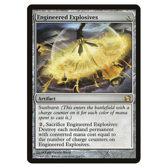 Engineered Explosives 204 card from the Magic The Gathering set Modern Masters (MMA)