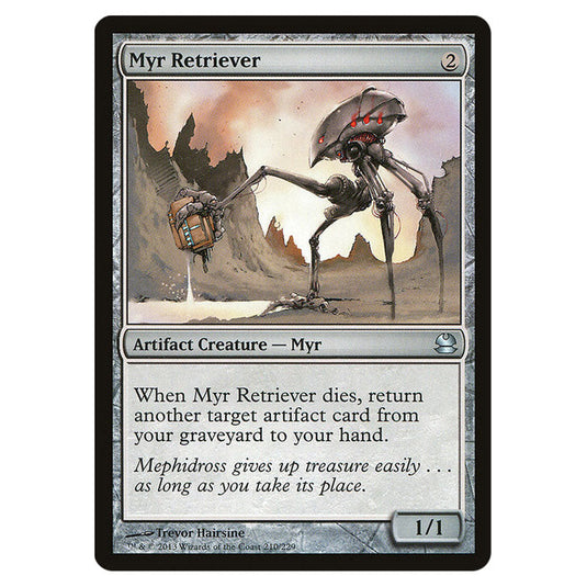 Myr Retriever 210 card from the Magic The Gathering set Modern Masters (MMA)