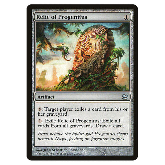 Relic of Progenitus 213 card from the Magic The Gathering set Modern Masters (MMA)