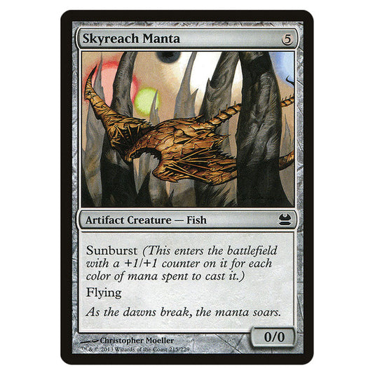 Skyreach Manta 215 card from the Magic The Gathering set Modern Masters (MMA)