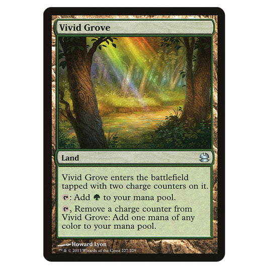 Vivid Grove 227 card from the Magic The Gathering set Modern Masters (MMA)