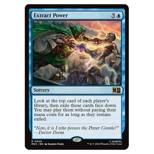 Extract Power 0029 card from the Magic The Gathering set Marvel Super Heroes Commander