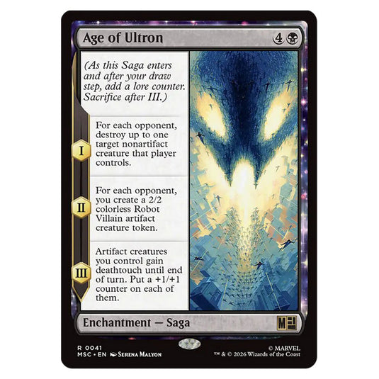 Age of Ultron 0041 card from the Magic The Gathering set Marvel Super Heroes Commander