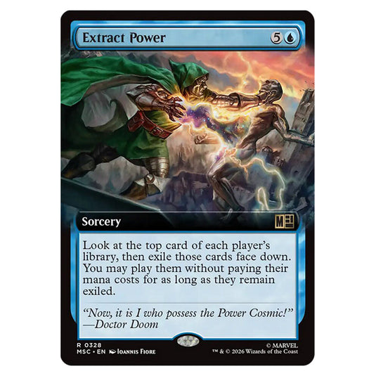 Extract Power 0328 card from the Magic The Gathering set Marvel Super Heroes Commander