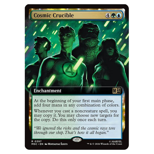 Cosmic Crucible 0397 card from the Magic The Gathering set Marvel Super Heroes Commander