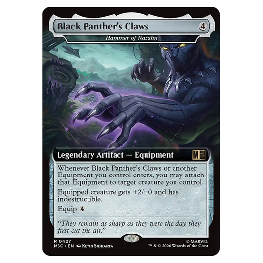 Hammer of Nazahn 0427 card from the Magic The Gathering set Marvel Super Heroes Commander