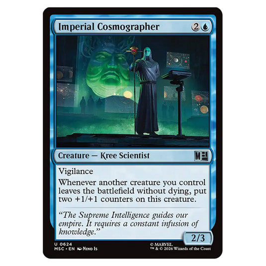 Imperial Cosmographer 0624 card from the Magic The Gathering set Marvel Super Heroes Commander