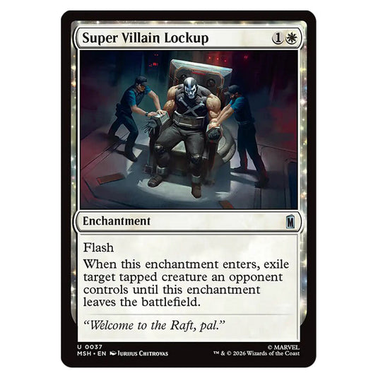 Super Villain Lockup 0037 card from the Magic The Gathering set Marvel Super Heroes