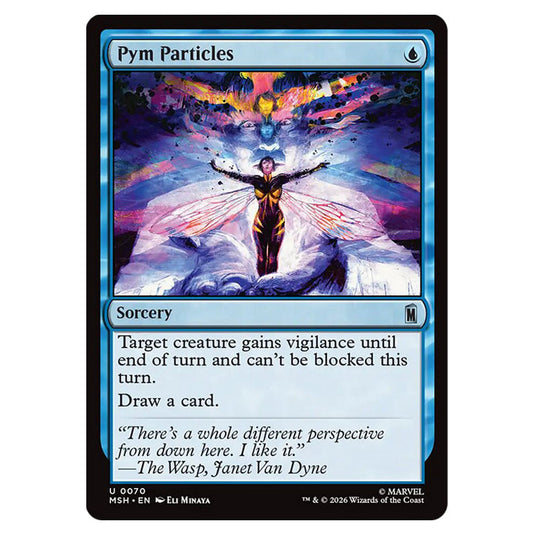 Pym Particles 0070 card from the Magic The Gathering set Marvel Super Heroes