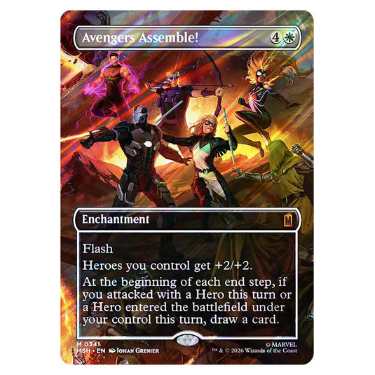 Avengers Assemble! 0341 card from the Magic The Gathering set Marvel Super Heroes