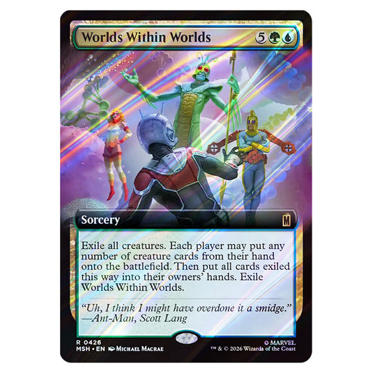 Worlds Within Worlds 0426 card from the Magic The Gathering set Marvel Super Heroes