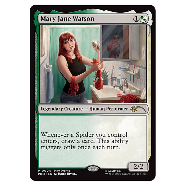 mary jane mtg card Magic The Gathering - Marvel's Spider-Man Promos