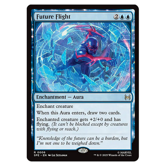 Future Flight 0006 card from the Magic The Gathering set Marvel's Spider-Man Eternal