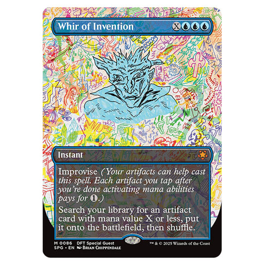 Whir of Invention 0086 card from the Magic The Gathering set Aetherdrift - Special Guests
