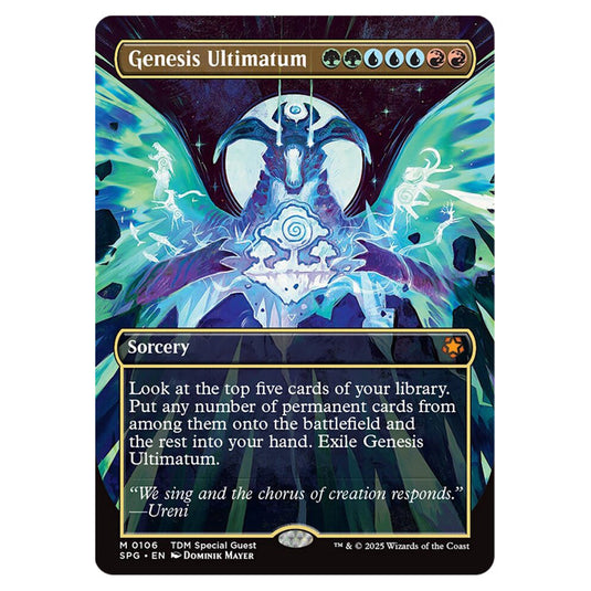 Genesis Ultimatum 0106 card from the Magic The Gathering set Tarkir: Dragonstorm - Special Guests