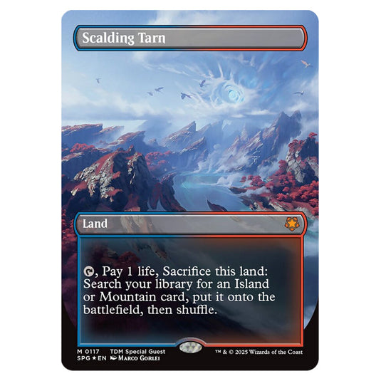 Scalding Tarn 0117 card from the Magic The Gathering set Tarkir: Dragonstorm - Special Guests