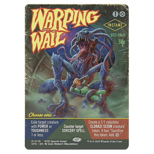 Warping Wail 0119 card from the Magic The Gathering set Edge of Eternities - Special Guests