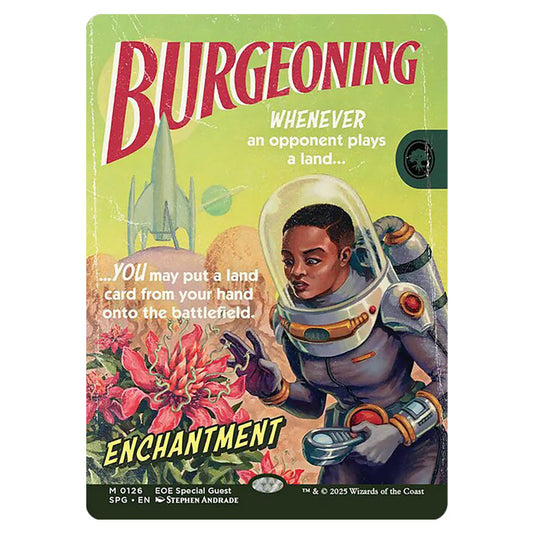 Burgeoning 0126 card from the Magic The Gathering set Edge of Eternities - Special Guests