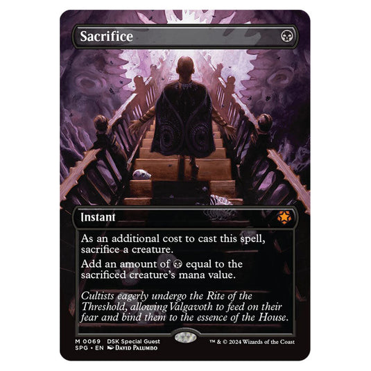 Sacrifice 0069 card from the Magic The Gathering set Special Guests