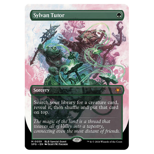 Sylvan Tutor 0059 card from the Magic The Gathering set Bloomburrow - Special Guests