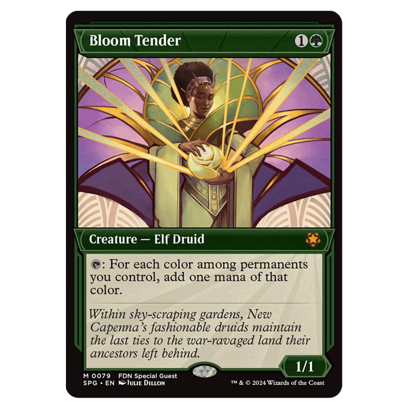 Magic The Gathering - Foundations - Special Guests - Bloom Tender - 00