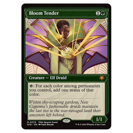 Bloom Tender 0079 card from the Magic The Gathering set Foundations - Special Guests