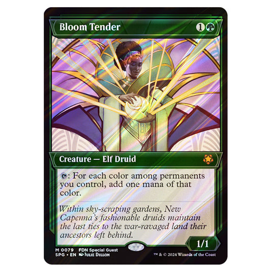 Bloom Tender 0079 card from the Magic The Gathering set Foundations - Special Guests