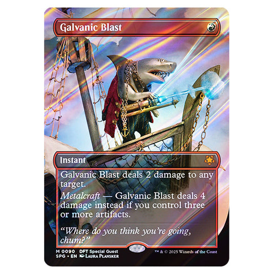 Galvanic Blast 0090 card from the Magic The Gathering set Aetherdrift - Special Guests