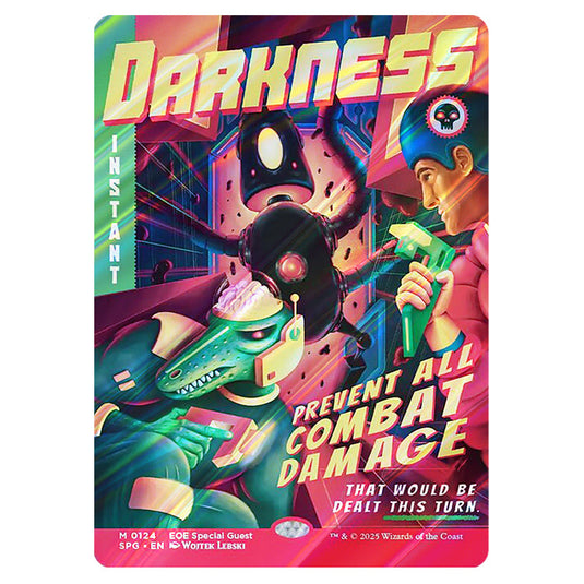 Darkness 0124 card from the Magic The Gathering set Edge of Eternities - Special Guests